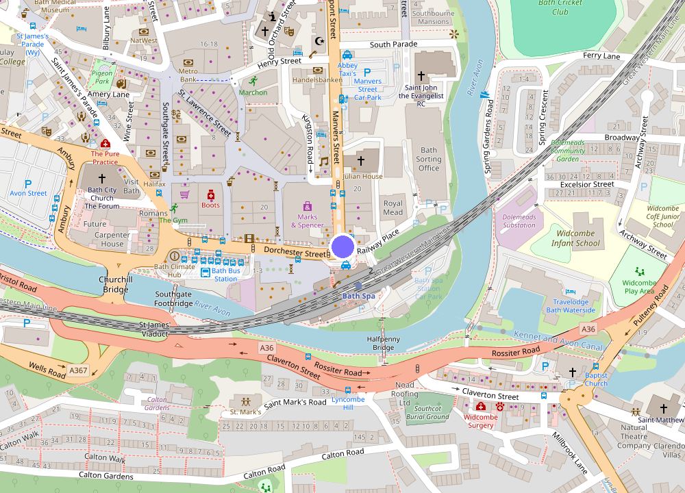 Map: Royal Hotel